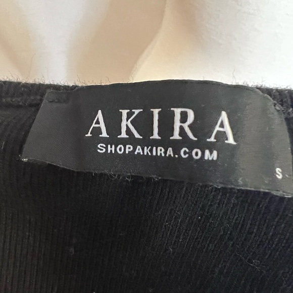 Akira Crop Top With Jeweled Open Front - Picture 4 of 6